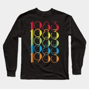 VINTAGE T-SHIRT Birthday 1983 Long Sleeve T-Shirt